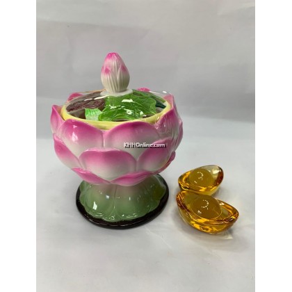4寸莲花檀香炉